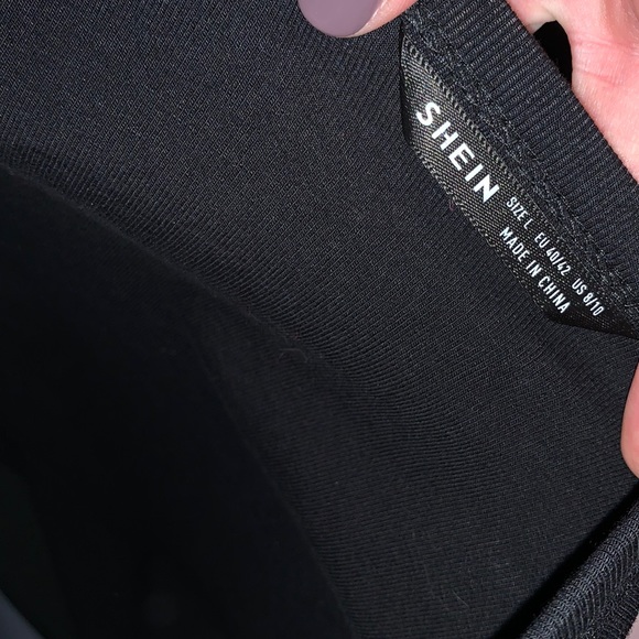 'Caution' Rhinestone Crop Tee - Picture 4 of 5